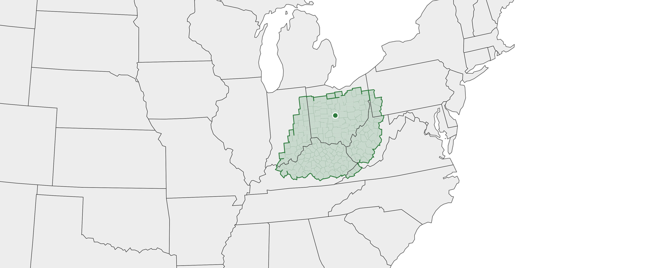 Map of Columbus Area