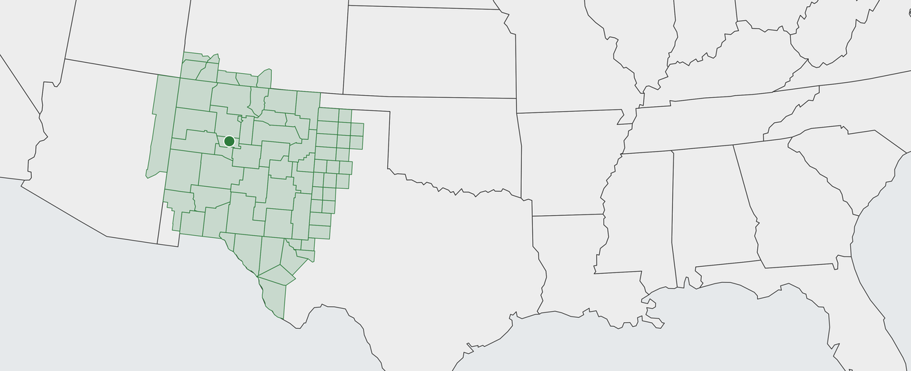 Map of Albuquerque Area