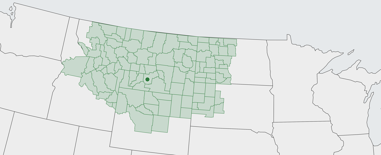 Map of Billings Area