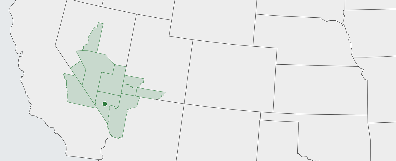 Map of Las Vegas Area