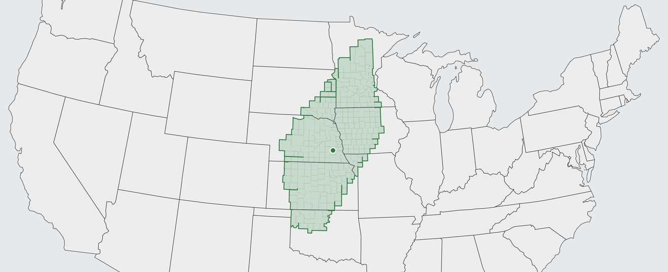 Map of Lincoln Area