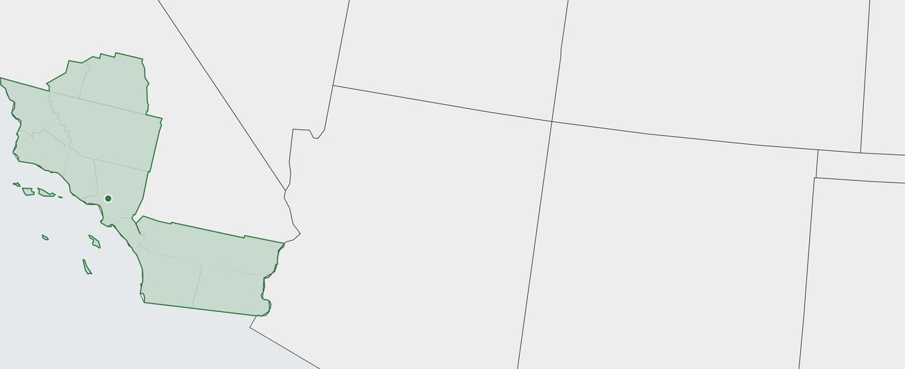Map of North Hollywood Area