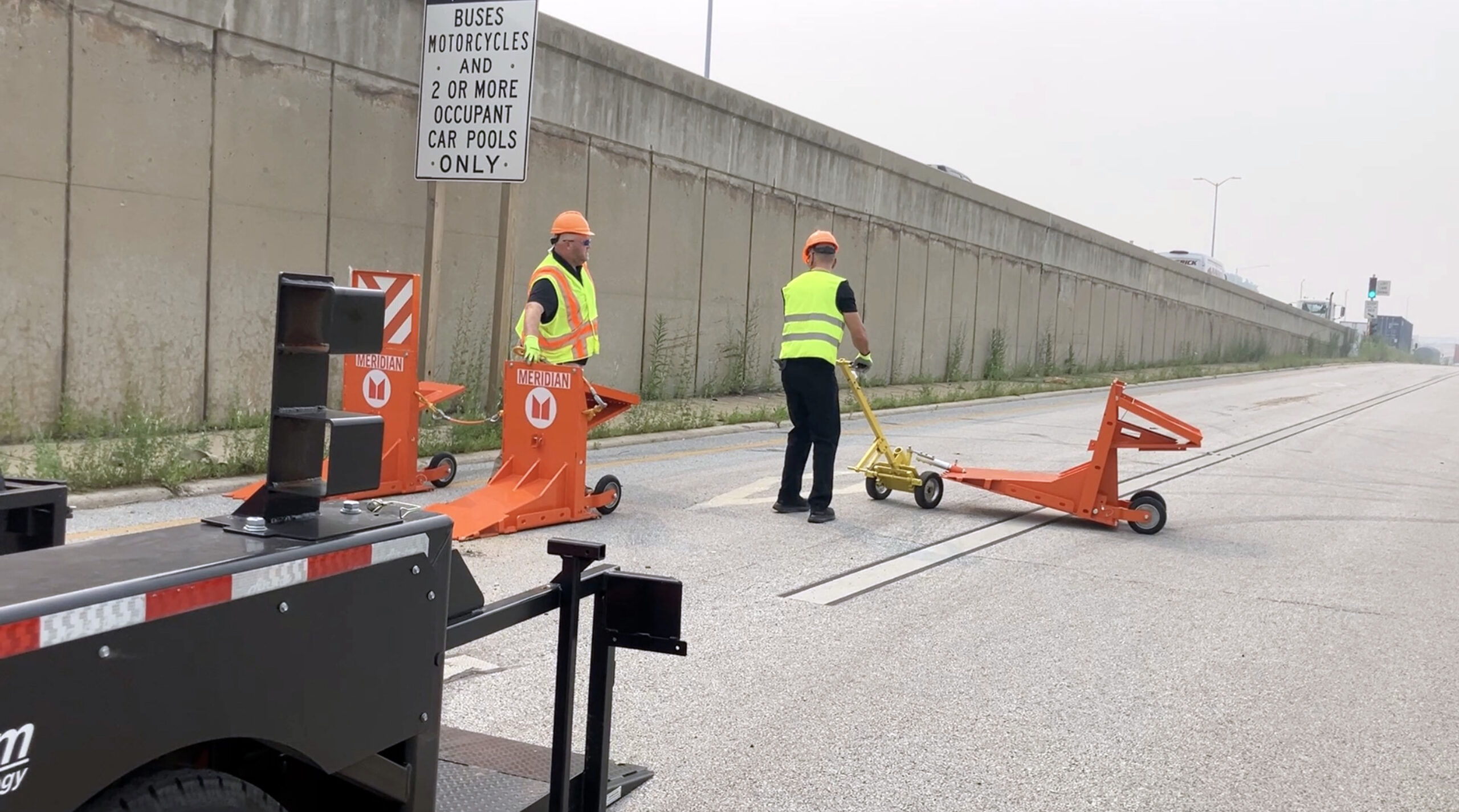 Archer Guard ramp deployment in progress