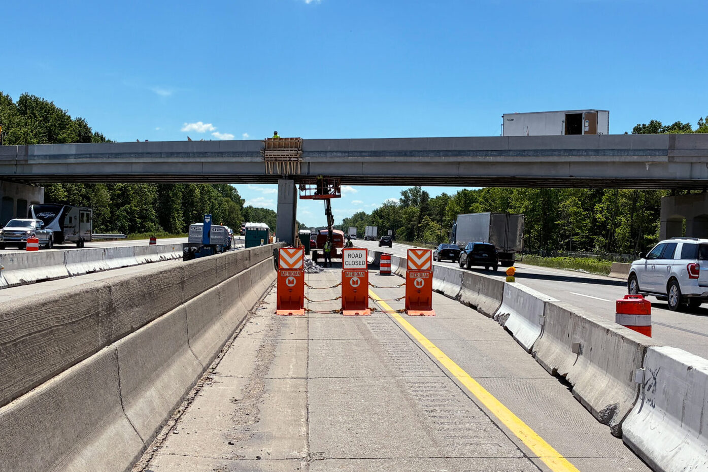 Archer Guard protecting overhead work on M-119