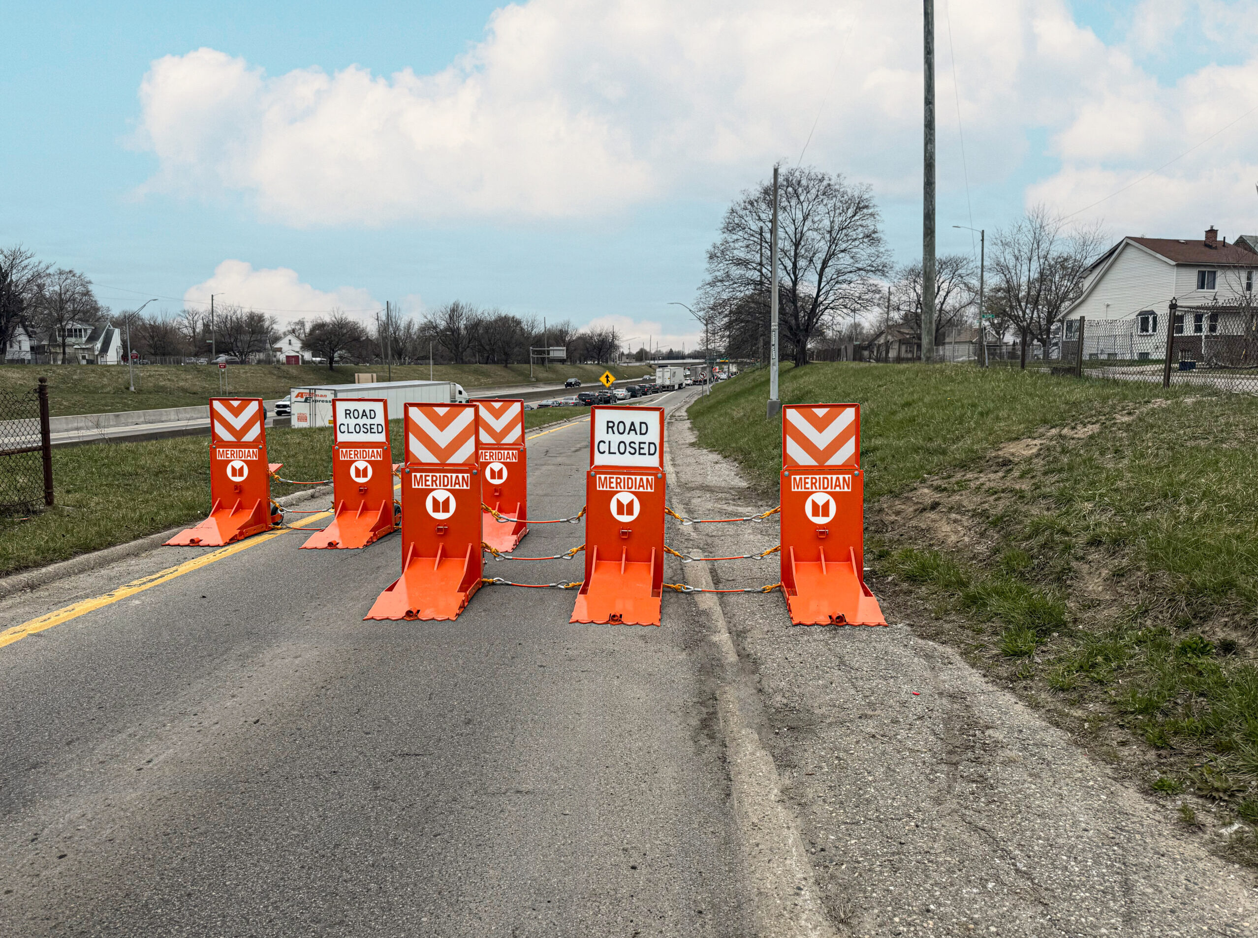 Archer Guard protects an on-ramp to a busy highway
